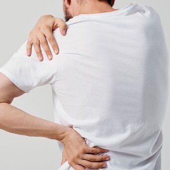 ból z powikłaniami osteochondrozy w klatce piersiowej