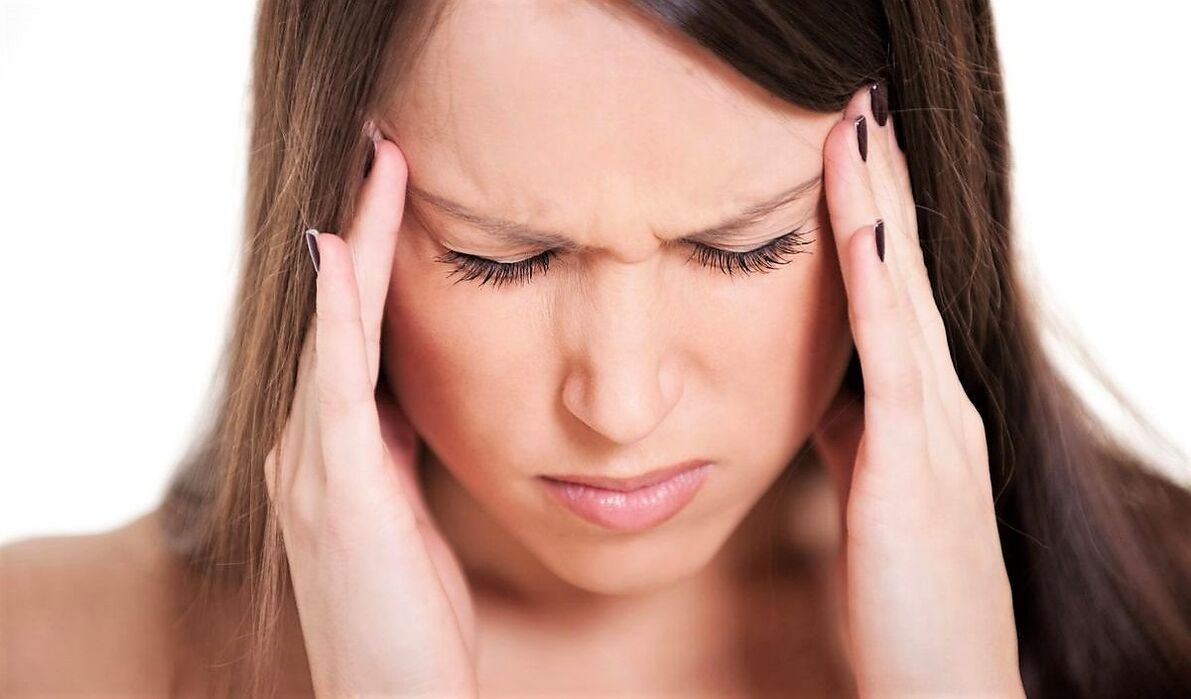ból głowy z osteochondrozą szyjną